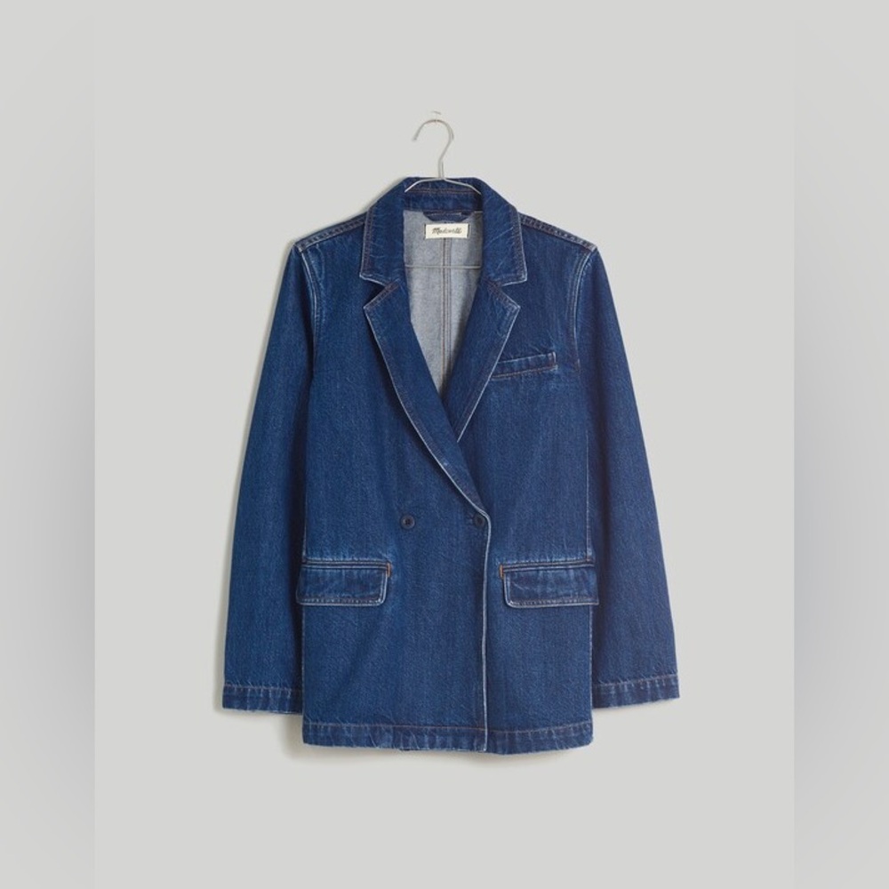 Madewell Denim Blazer in Deardorff Wash
